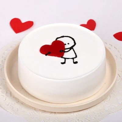 Heartfelt Vannila Cake