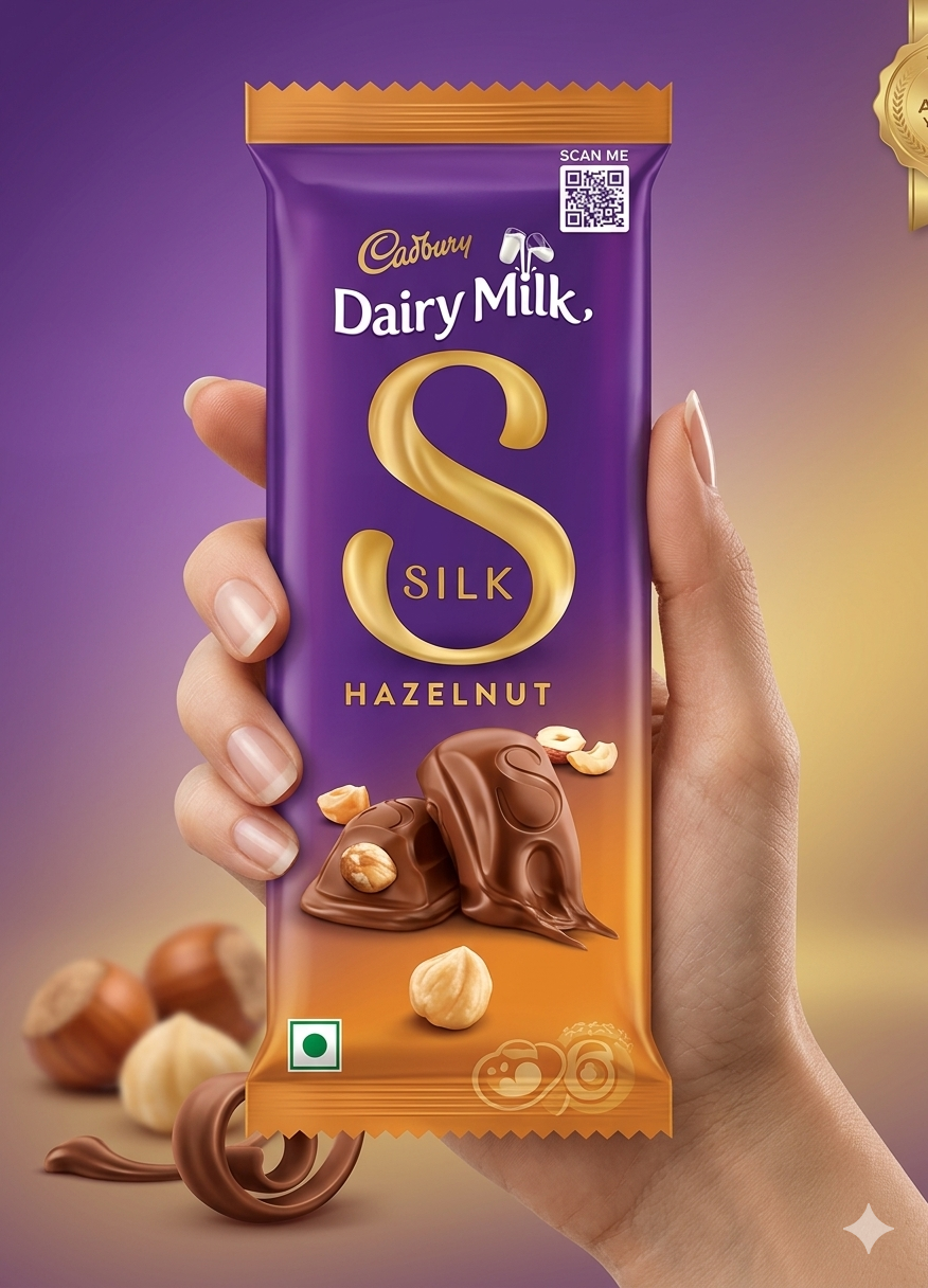 Dairy milk silk hazelnut (100)
