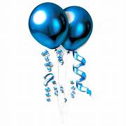 BLUE MATTLICK BALOON