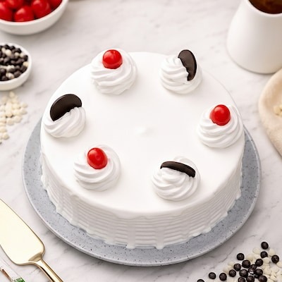 Fluffy Pearl Vannila Cake